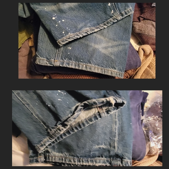 We The Free People Moxie Barrel Jeans Sz 32 - Picture 12 of 16